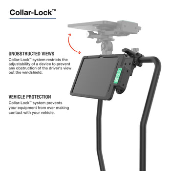 RAM® Friction Hinge Mount for Tough-Bar™ with Pivot Feature