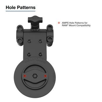 RAM® Friction Hinge Mount for Tough-Bar™ with Roto-View™