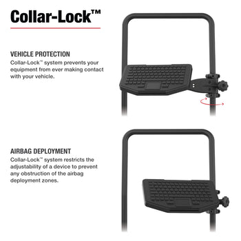 RAM® Friction Hinge 10" Socket Arm with Ball for Tough-Bar™
