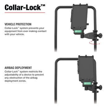 RAM® Friction Hinge Arm with Pin-Lock™ Ball for Tough-Bar™