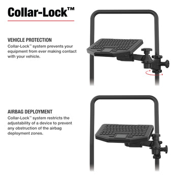 RAM® Friction Hinge 6" Arm & 6" Swing Arm with Ball for Tough-Bar™