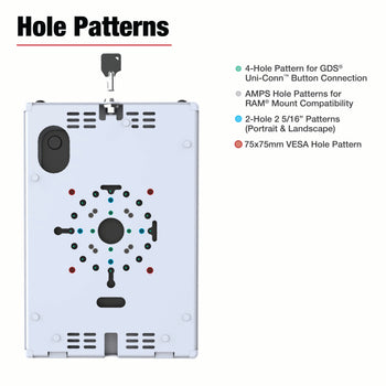 RAM® Safe-Case™ for Apple iPad mini (A17 Pro) & mini 6 - Gray