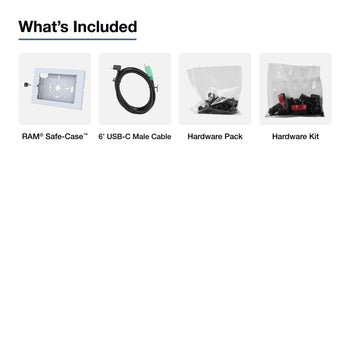 RAM® Safe-Case™ for Apple iPad mini (A17 Pro) & mini 6 - Gray