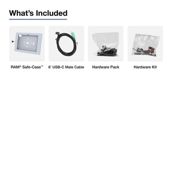 RAM® Safe-Case™ for Apple iPad 10th & 11th Gen - Gray