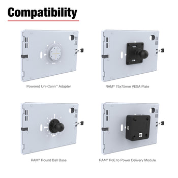 RAM® Safe-Case™ for Samsung Galaxy Tab S9 & S9 FE - Gray