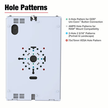 RAM® Safe-Case™ for Samsung Galaxy Tab S9 & S9 FE - Gray