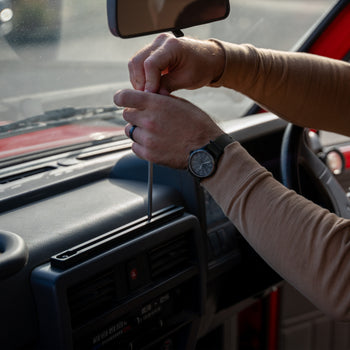 9" Modular Aluminum Black RAM® Tough-Track™