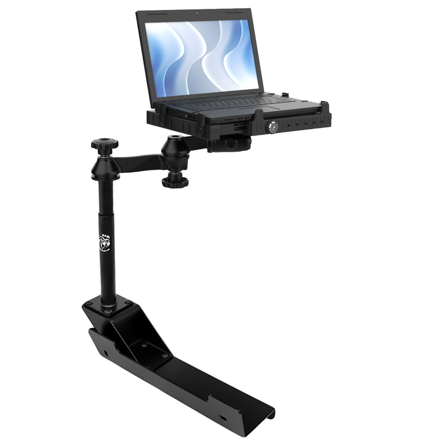 RAM® No-Drill™ Laptop Mount for '03-07 Dodge Ram + More