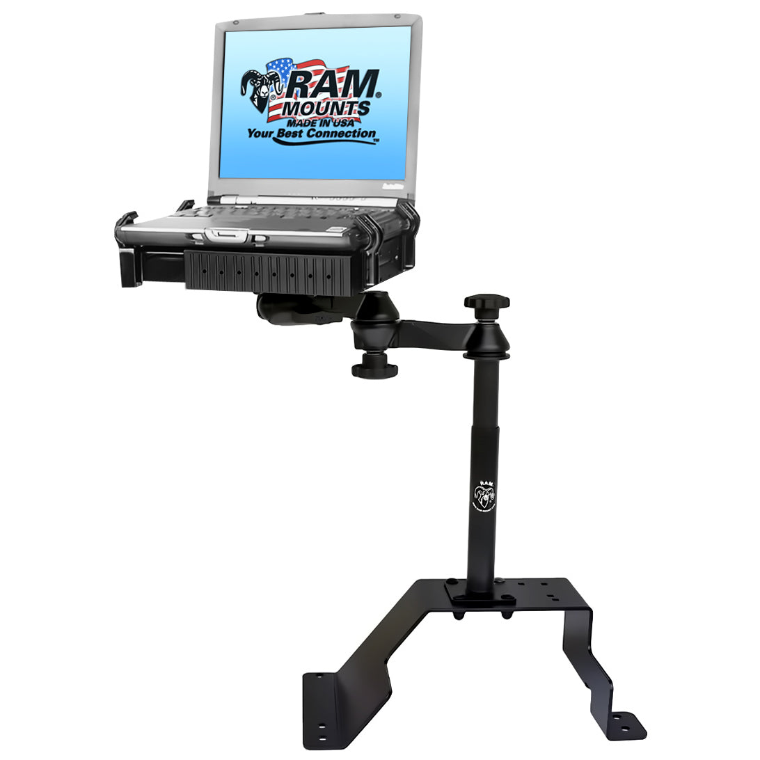 RAM® No-Drill™ Laptop Mount for '90-95 Chevy Caprice + More – RAM Mounts