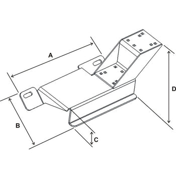 RAM® No-Drill™ Vehicle Base for '97-03 Ford F-150 + More