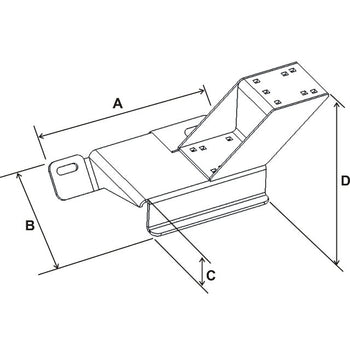 RAM® No-Drill™ Vehicle Base for '94-12 Ford Ranger + More