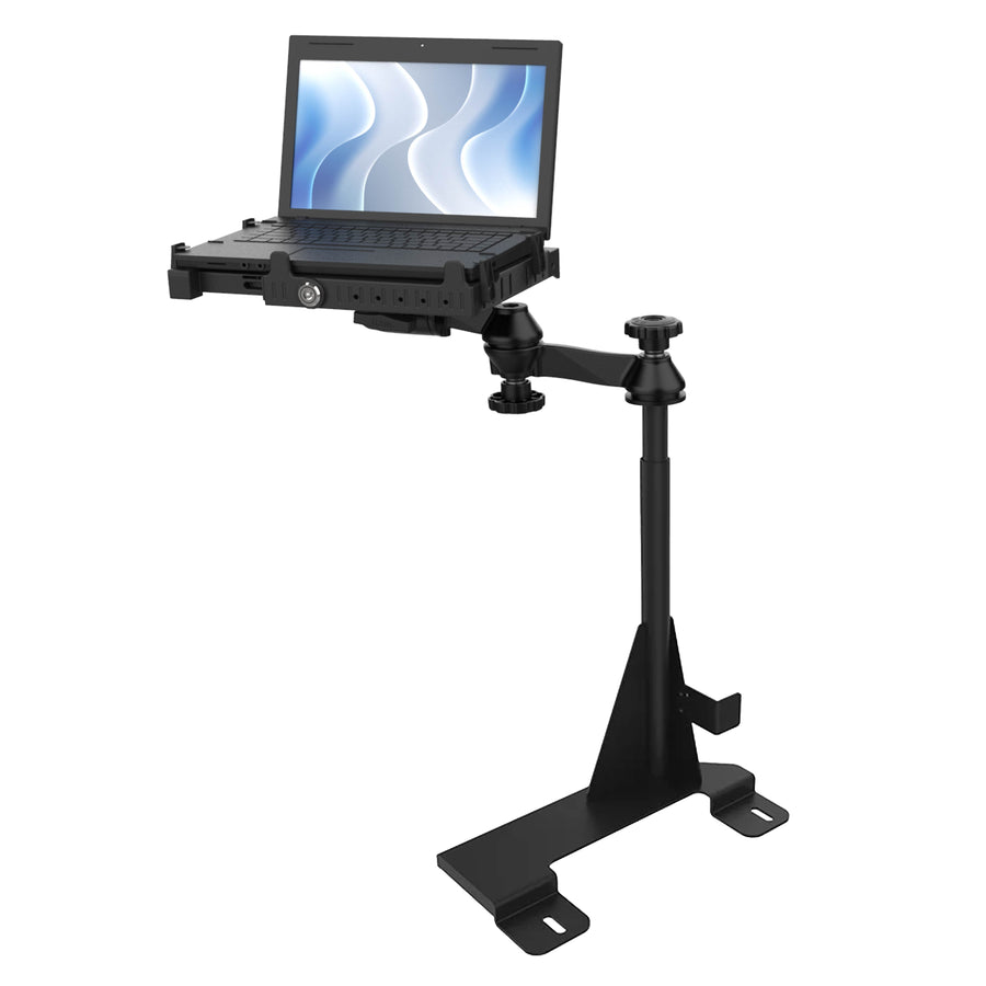 RAM® No-Drill™ Laptop Mount for Ford E-Series Van