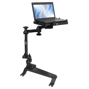 RAM® Laptop Mount with Adjust-A-Pole™ for '00-06 Chevy Trucks + More