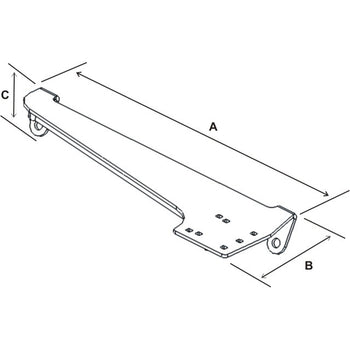 RAM® No-Drill™ Vehicle Base for '00-06 Toyota Tundra + More