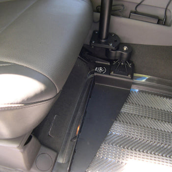 RAM® No-Drill™ Laptop Mount for '04-15 Nissan Titan + More