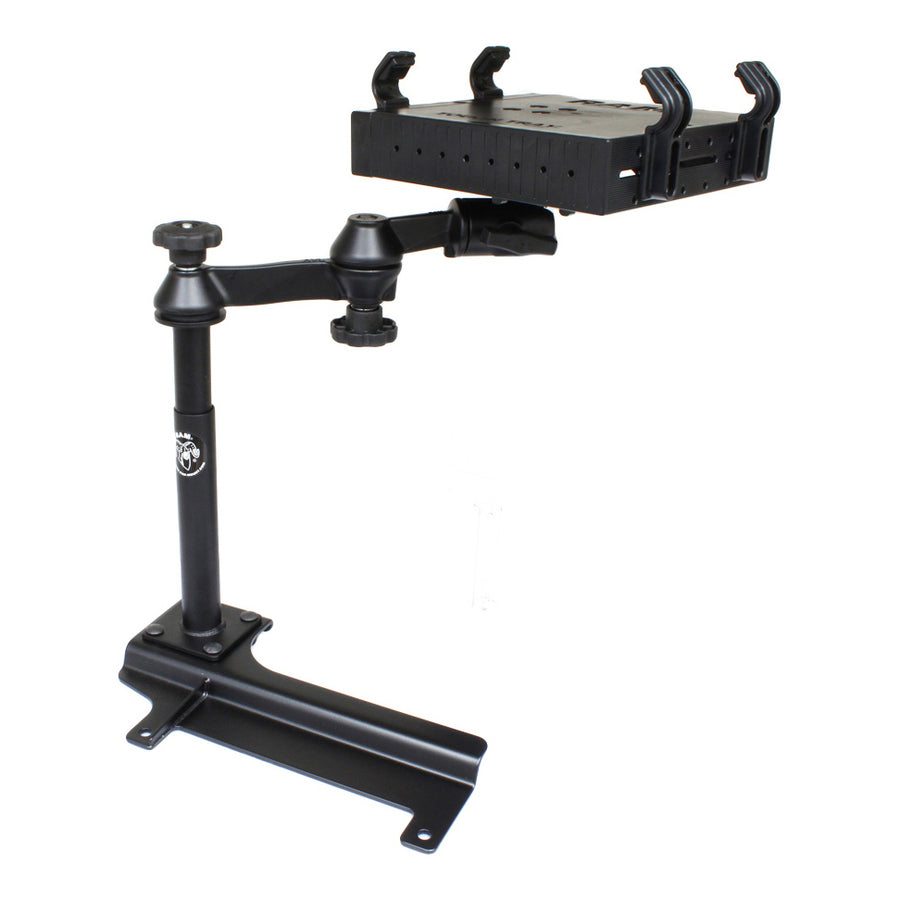 RAM® No-Drill™ Laptop Mount for '97-06 Jeep Wrangler