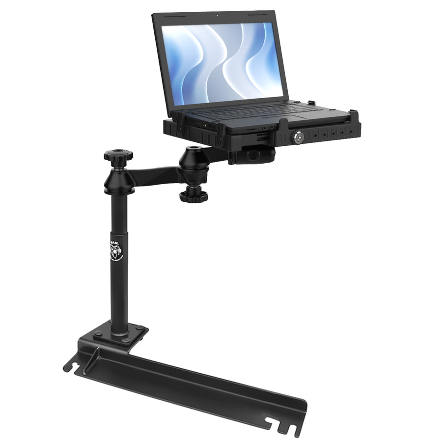 RAM® No-Drill™ Laptop Mount for '10-13 Ford Transit Connect + More
