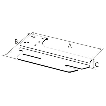 RAM® No-Drill™ Vehicle Base for '07-10 Dodge Avenger + More