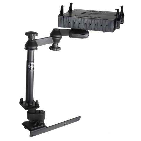 RAM® No-Drill™ Laptop Mount with Flat Arms for '12-26 Ram 2500 + More