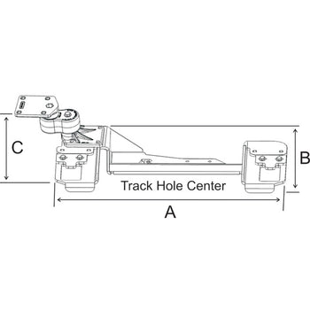 RAM® No-Drill™ Vehicle Base for '06-16 Chevrolet Impala (Police) + More