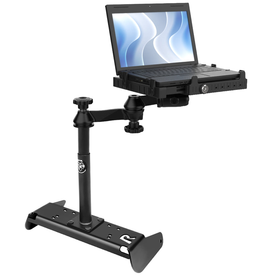 RAM® No-Drill™ Laptop Mount for '14-15 Chevrolet Silverado 1500 (Bench)