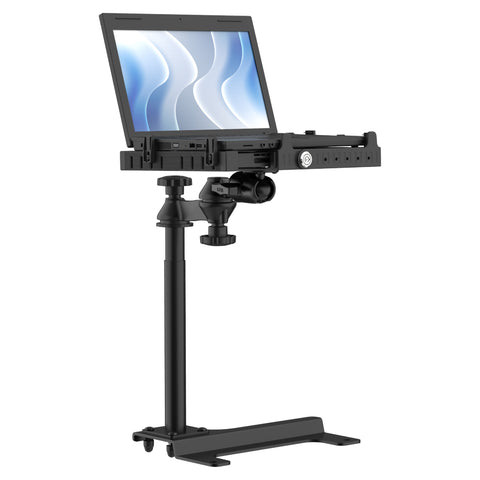 RAM® No-Drill™ Laptop Mount for '20-26 Ford Police Interceptor Utility