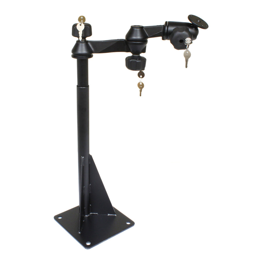 RAM® Universal Drill-Down Locking Vehicle Mount with Ball