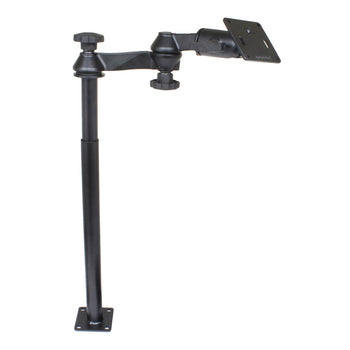 RAM-VP-SW1-1218-2461:RAM-VP-SW1-1218-2461_1:RAM Tele-Pole™ with 12" & 18" Poles, Swing Arms & 75x75mm VESA Plate