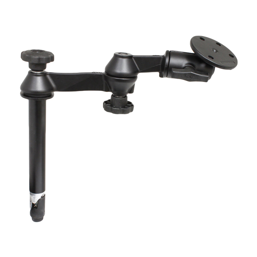 RAM® 8" Upper Pole with Double Swing Arms & Large Round Plate