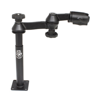 RAM-VP-SW1-89NB:RAM-VP-SW1-89NB_1:RAM Tele-Pole™ with 8" & 9" Poles & Double Swing Arms