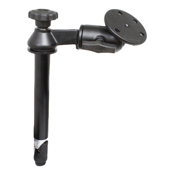 RAM-VP-SW2-8-240:RAM-VP-SW2-8-240_1:RAM 8" Upper Pole with Single Swing Arm & Large Round Plate