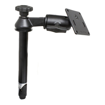 RAM-VP-SW2-8-2461:RAM-VP-SW2-8-2461_1:RAM 8" Upper Pole with Single Swing Arm & 75x75mm VESA Plate