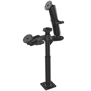 RAM-VP-SW2F-89:RAM-VP-SW2F-89_1:RAM Tele-Pole™ with 8” & 9” Poles and Double Ball Mount