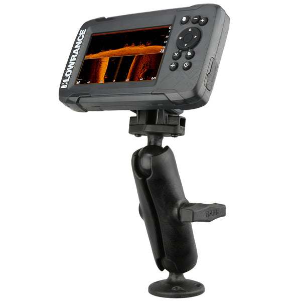 RAM Composite Double Ball Mount for Lowrance Hook² & Reveal Series