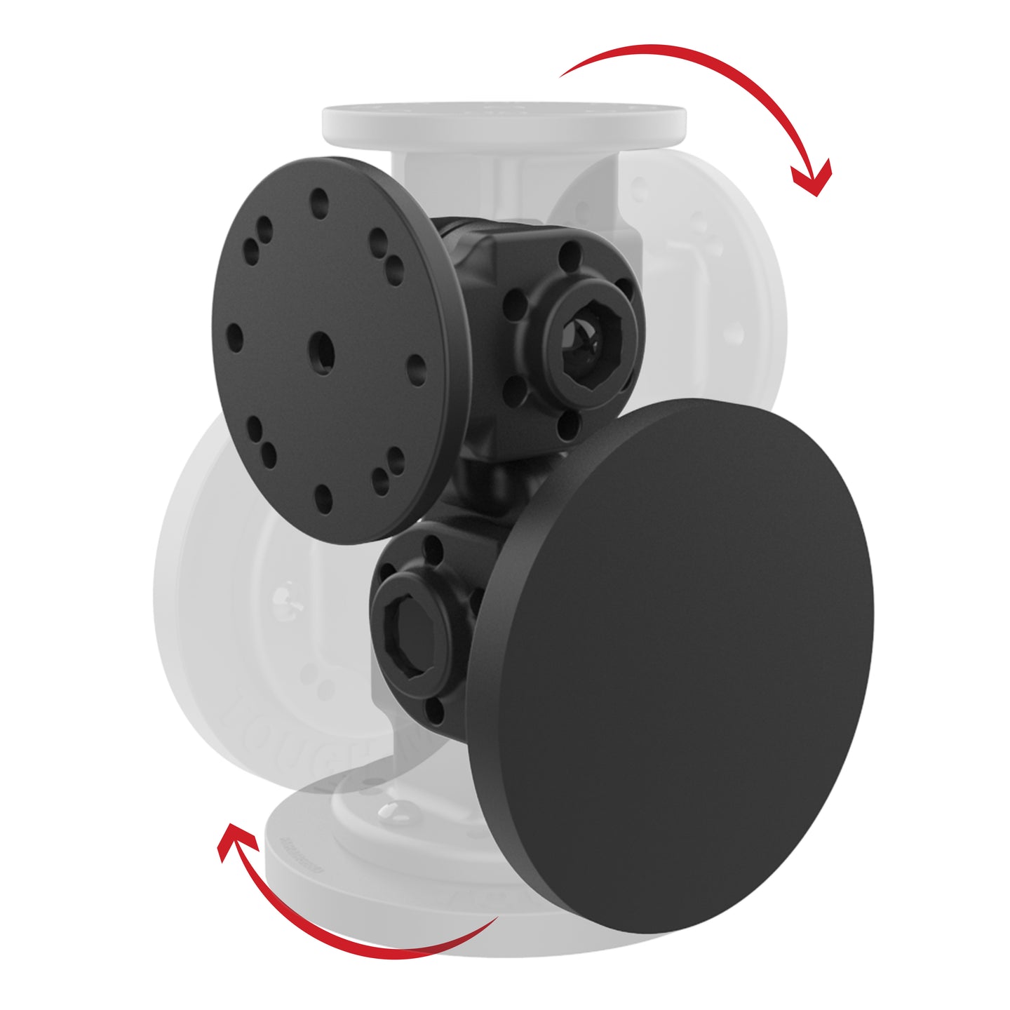 RAM® Dual 90-Degree Pivot Magnetic Mount – RAM Mounts