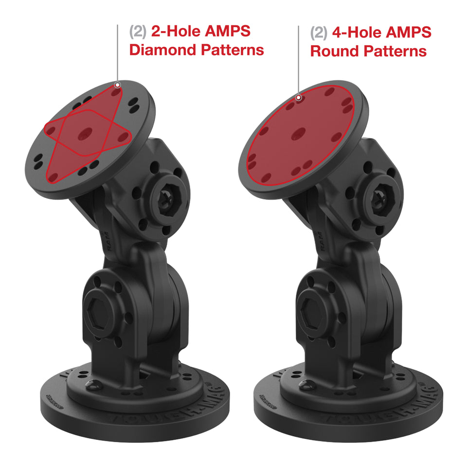 RAM® Dual 90-Degree Pivot Magnetic Mount – RAM Mounts