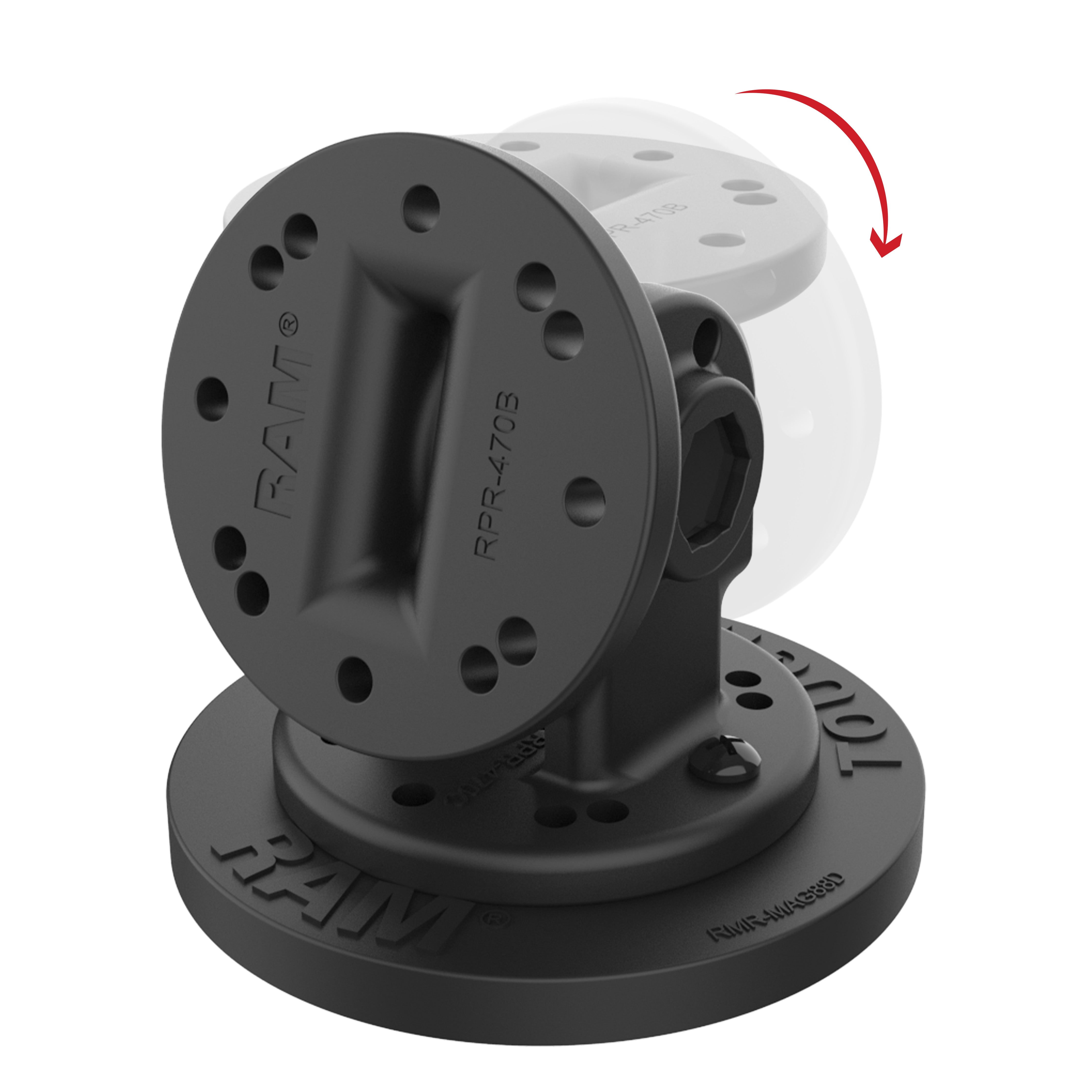 RAM® Single Pivot Magnetic Mount – RAM Mounts