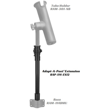 RAM® Adapt-A-Post™ 15" Extension Pole