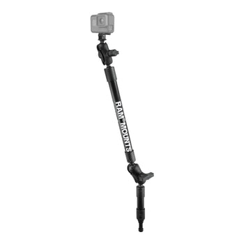 RAP-114-PSP-4-12-A-GOP1:RAP-114-PSP-4-12-A-GOP1_1:RAM Tough-Pole™ 27" Camera Mount with Spline Post