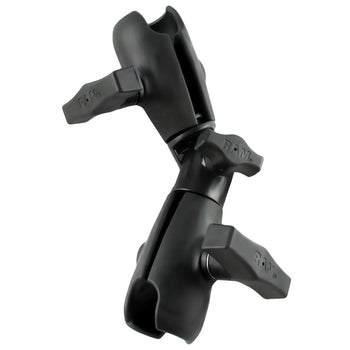 RAP-200-2U:RAP-200-2U_1:RAM Double Socket Swivel & Ratchet Arm - C Size