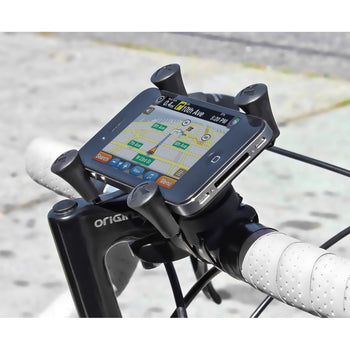 RAM® X-Grip® Phone Mount with RAM® EZ-On/Off™ Bicycle Base