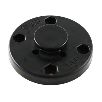 RAP-293U:RAP-293U_1:RAM Composite Octagon Button with Round Plate
