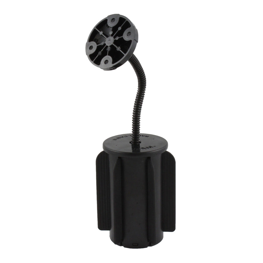 RAM-A-CAN™ II Cup Holder Mount with RAM® Flex-Arm™ and Round Plate