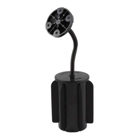 RAM-A-CAN™ II Cup Holder Mount with RAM® Flex-Arm™ and Round Plate