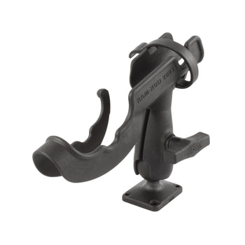 adjustable fishing rod holder RAM ROD® Fishing Rod Holder with 2" x 2.5" Base – RAM Mounts