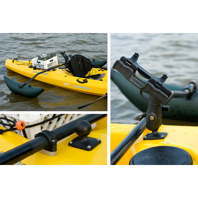 RAM Mount Rod 2007 Jr. Holder Kayak Fly Rod