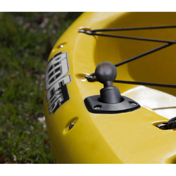 RAM® Ball Base with Flush Tube Wedge Adapter - C Size
