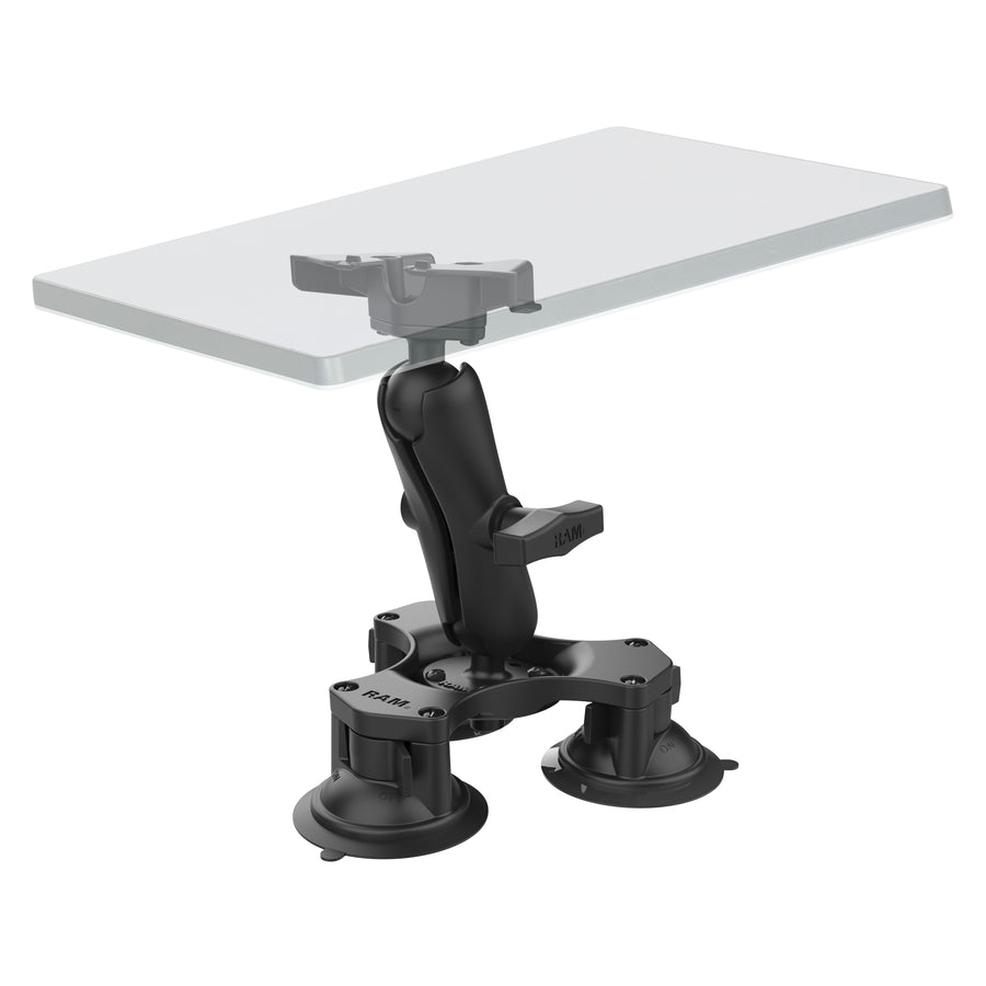 RAM® Twist-Lock™ Triple Suction Heavy Duty Mount for Starlink Mini