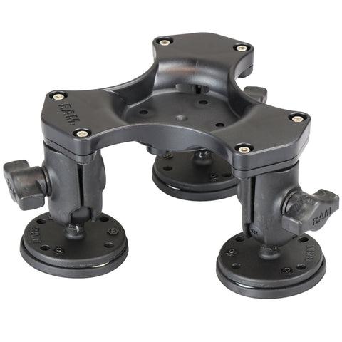 RAM® Double Ball Mount with Two Round Plates - C Size Medium – RAM Mounts