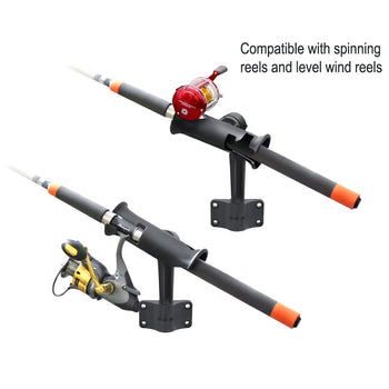 RAM® Tube Jr.™ Rod Holder with Bulkhead Base - 4" Post
